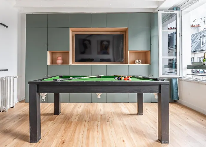 Apartamento Flat With Billard And View Paris